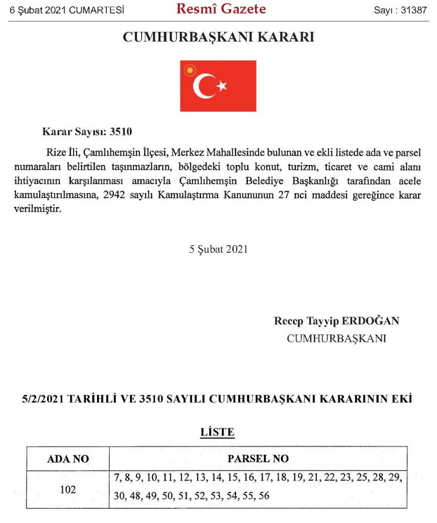 resmi gazete 06 02 2021 1
