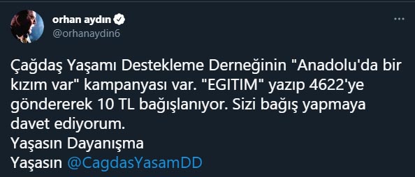 orhan aydin cydd